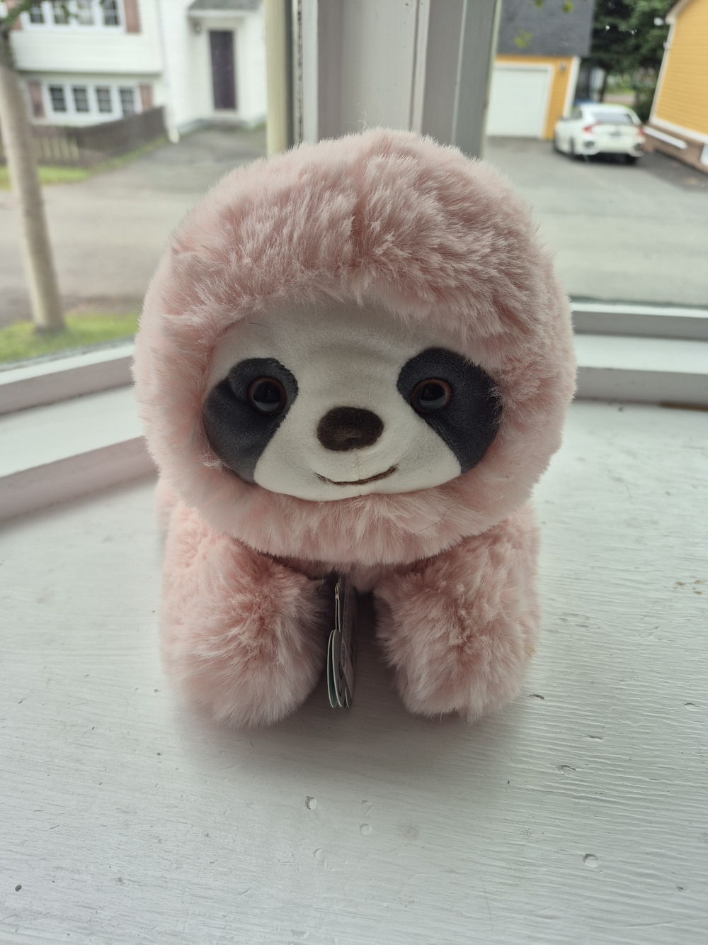 Pink Plush Sloth Stuffed Animal